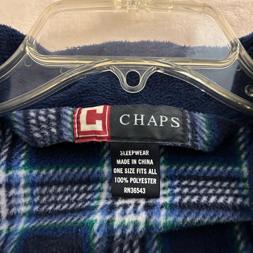 Chaps Plaid Robe - Picture 3 of 4